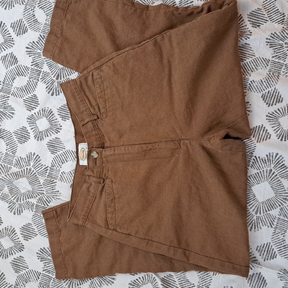 Talbots irish linen blend high waisted cropped zip front pant sz2P - Picture 14 of 14